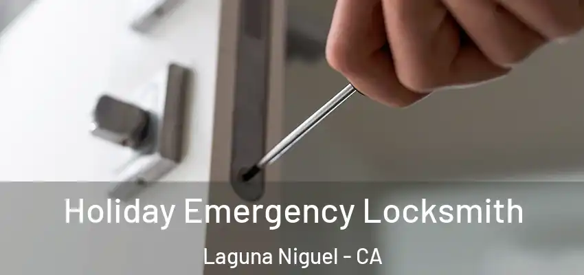 Holiday Emergency Locksmith Laguna Niguel - CA